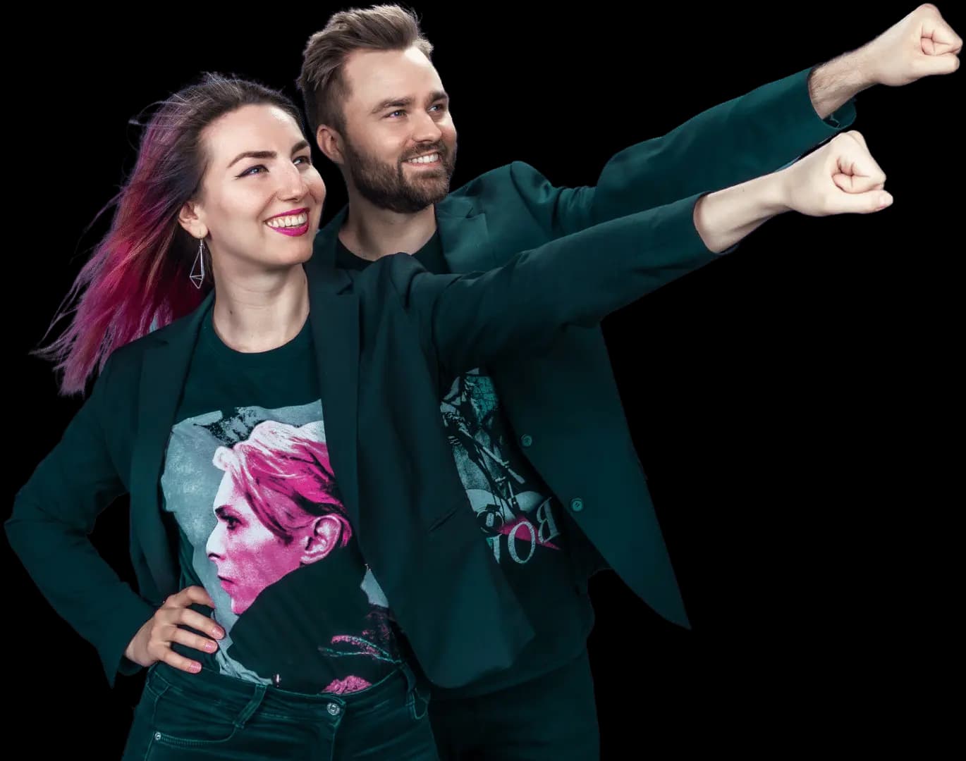 Oana Moraru and Benjamin Thorstensen